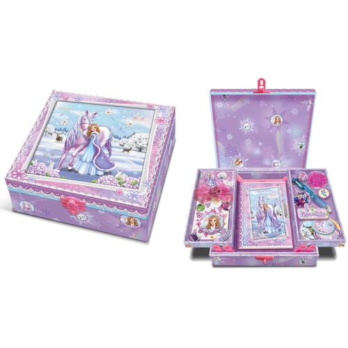 Zestaw w pudełku z półkami koń 4083